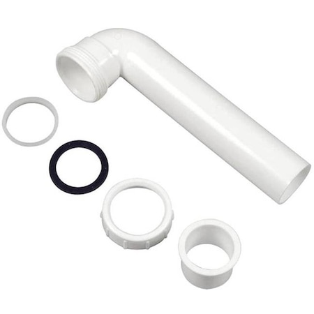 Danco Danco 3134798 Slip Joint Waste Arm; 1.5 x 7 in.; Plastic - White 3134798
